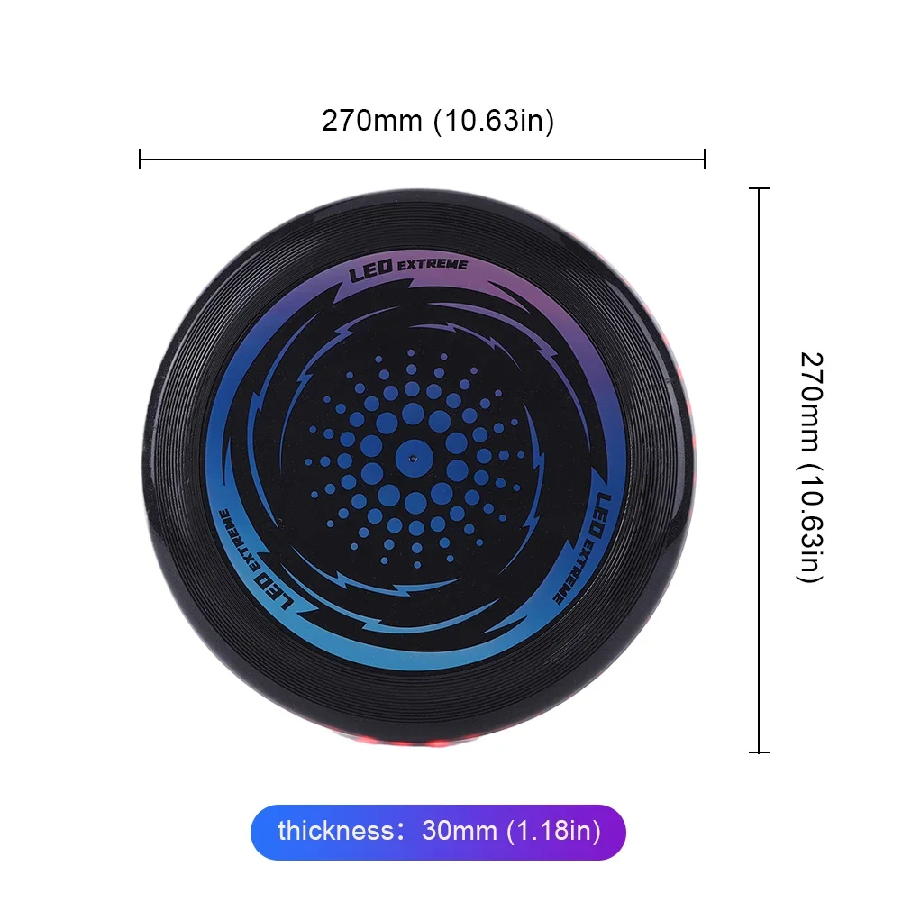 LED Flying Disc 49LEDs Flashflight Light Up Flying Discs Idea Gift for Boys Girls Kids Adults Birthday Summer Outdoor Sport Disc