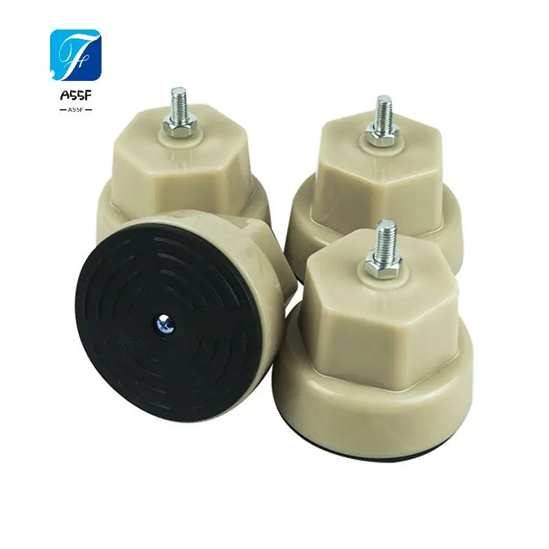 A55F-4Pcs Anti Vibration Pads Roller Washing Machine Feet Mat Anti-Vibration Pad Noise-Reducing Support Stand