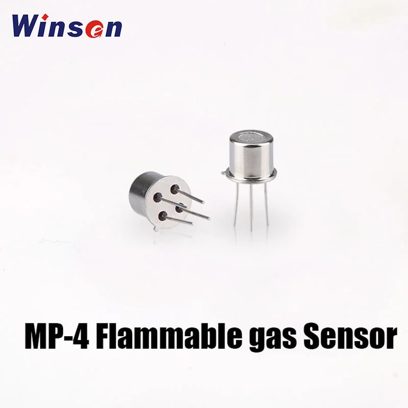 10PCS Winsen  MP-4 Flammable Gas Sensor Small Size Lower Consumption High Sensitivity Easy Circuit Big Signal Output Detection