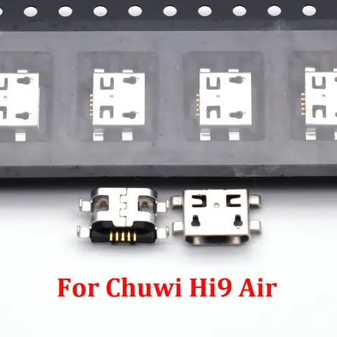 2Pcs Micro Mini USB Jack Charging Charge Prot Socket Plug for Chuwi Hi9 Air Type C Connector Replacement