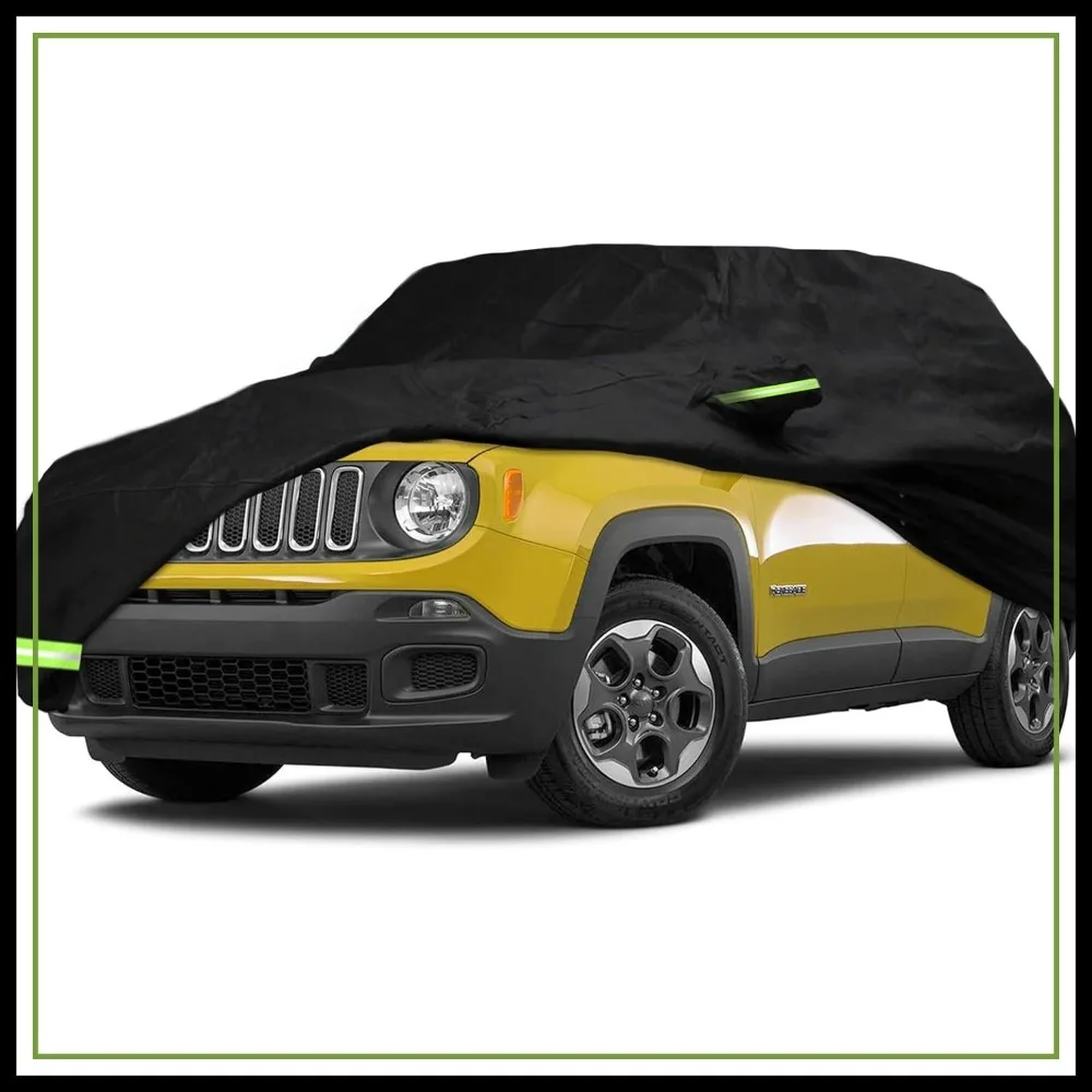 

Чехол для автомобиля на заказ для Jeep Renegade 2015-2026, 210T, водонепроницаемый, ветрозащитный, с молнией
