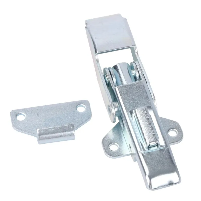 Kastdeur Hasp Elektrische Box Lock Toolbox Medische Instrument Apparatuur Pers Impact Type Veer Veiligheidsvergrendeling
