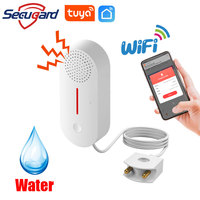 Tuya WiFi Water Leak Sensor Leakage Detector Smart Life APP Control Flood Alert Overflow Detect Home Security Alarm