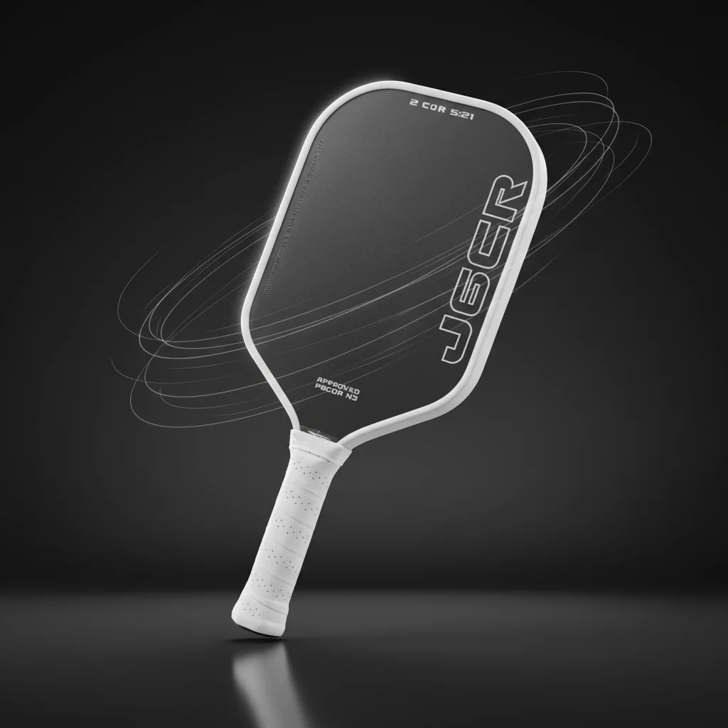 

Ракетка для пиклбола WNONSO J6CR Gen 5 с пенополиуретановым сердечником и карбоновым волокном, высокоотскоковая, с отзывчивой поверхностью для быстрых волей