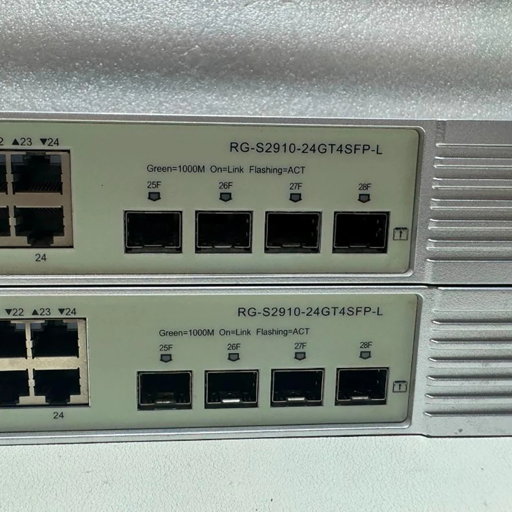 

1PCS 24 port full gigabit network management switch RG-S2910-24GT4SFP-L