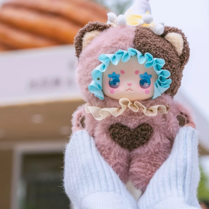 حقيقي جميل إيما نكهة تويست سلسلة أفخم الفينيل صندوق أعمى لطيف دمية Kawaii اللعب هدية لفتاة تحصيل سطح المكتب ديكور