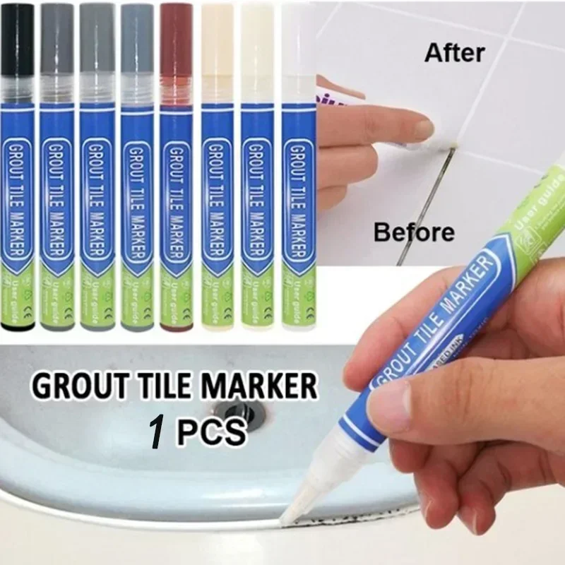 Sewing Pen Ceramic Tile Tile Special Color Changing Sealant Construction Tool Gap Repair Pen Quick Drying Furniture Color Pen