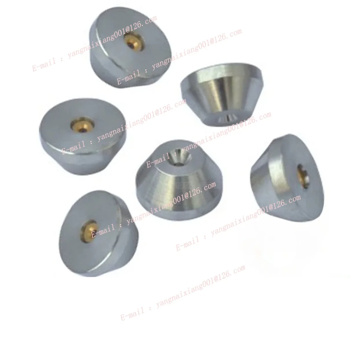 Water Jet Ruby Nozzle Convex Orifice Gem Stone 0.30mm 0.33mm Waterjet Cutting Machine Spare Parts Abrasive Water Jet Accessories