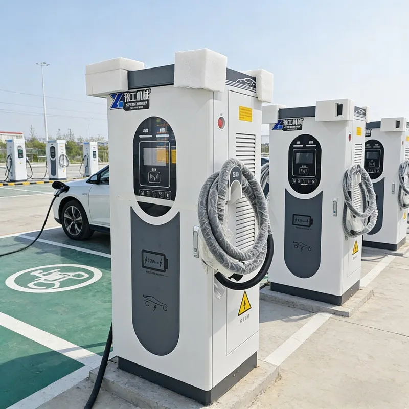 3 Phase EV Charger 11kW 22kW Type 2 Plug Business Park Essential Charging Station