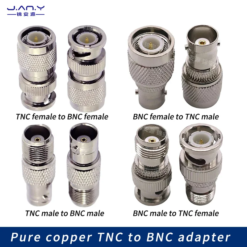 

Переходник BNC-TNC из чистой меди, разъем Q9 в L12, Мужской и Женский, для взаимного преобразования и стыковки