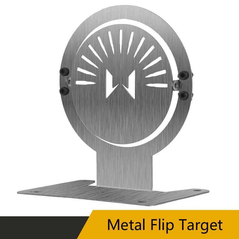 Metal Flip Target, Laser Cutting, Stainless Steel Material,  Reserve Fixed Hole Positions, Edge Passivation Treatment