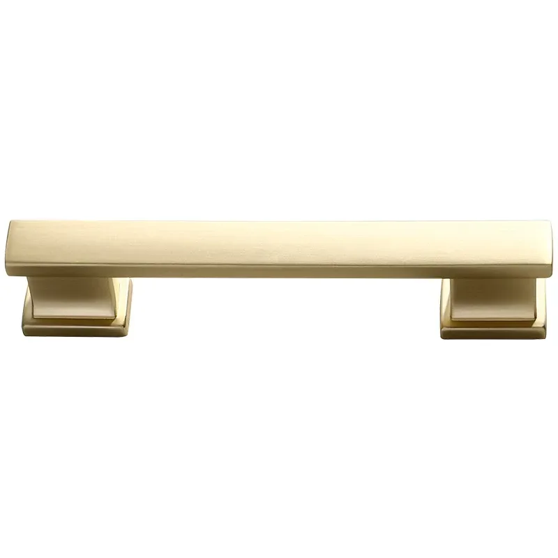 Nordic Cupboard Kitchen Cabinet Door Knobs and Handles Modern Minimalist Gold Drawer Knobs Furniture Zinc Alloy Handle