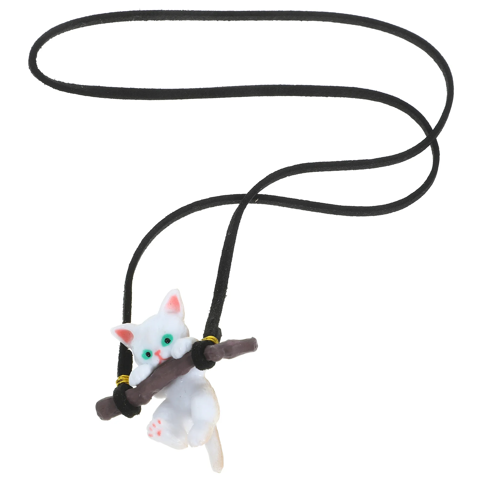 

Rearview Mirror Charm Cat Car Hanging Pendant Interior Decoration Easy Installation Practical Gift Car Hanging Pendant