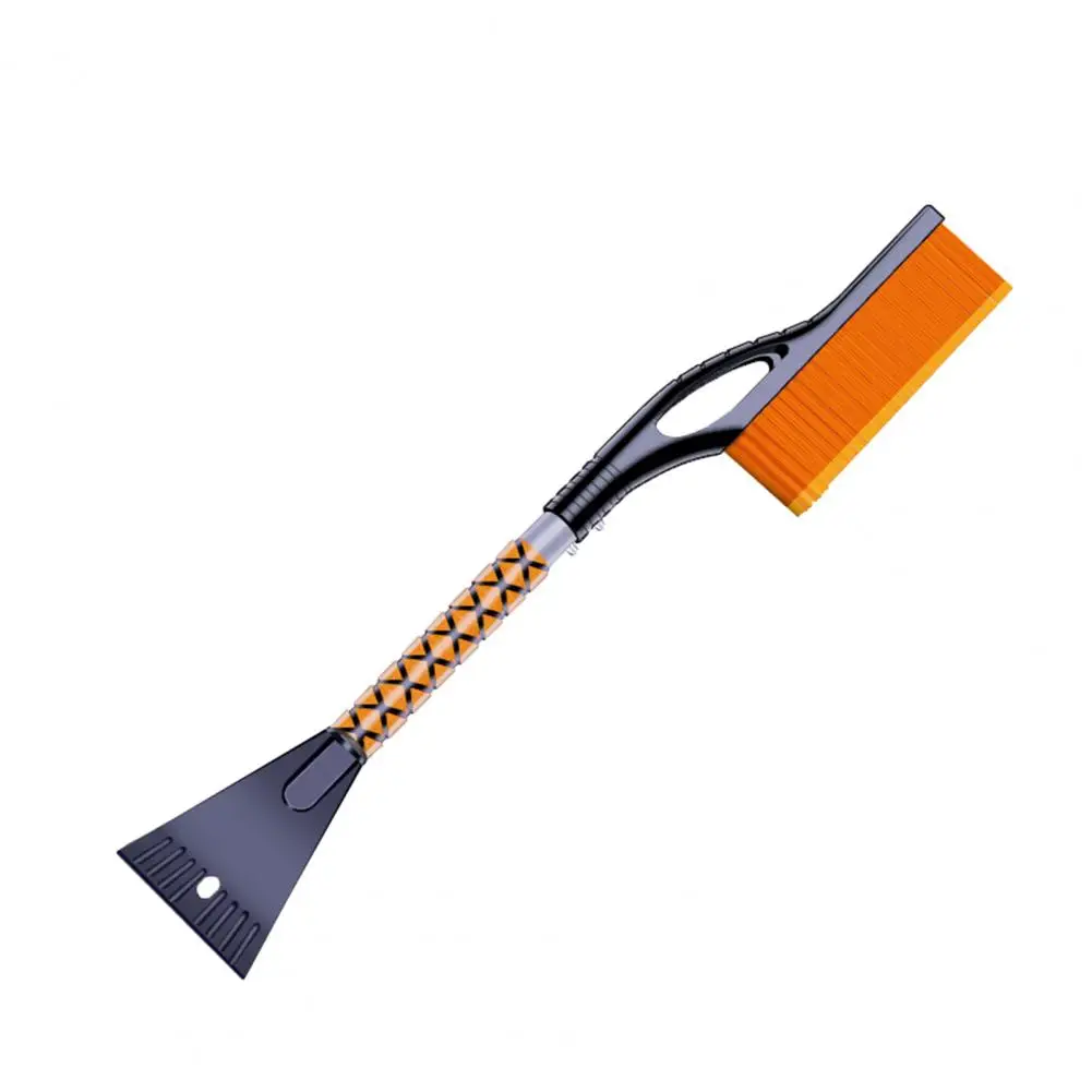 Car Snow Brush Ice Scraper Detachable Long Handle Sponge Grip Nylon Bristles Auto Windshield Snow Removal Broom Ice Shovel Tool