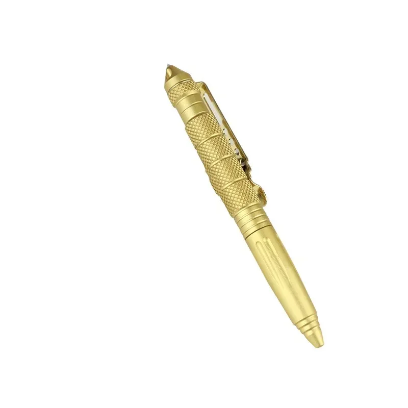 Militärischer taktischer Stift, multifunktional, Aluminiumlegierung, Outdoor, Camping, Sicherheit, Überlebenswerkzeuge, Notfall-Glasbrecher-Stift