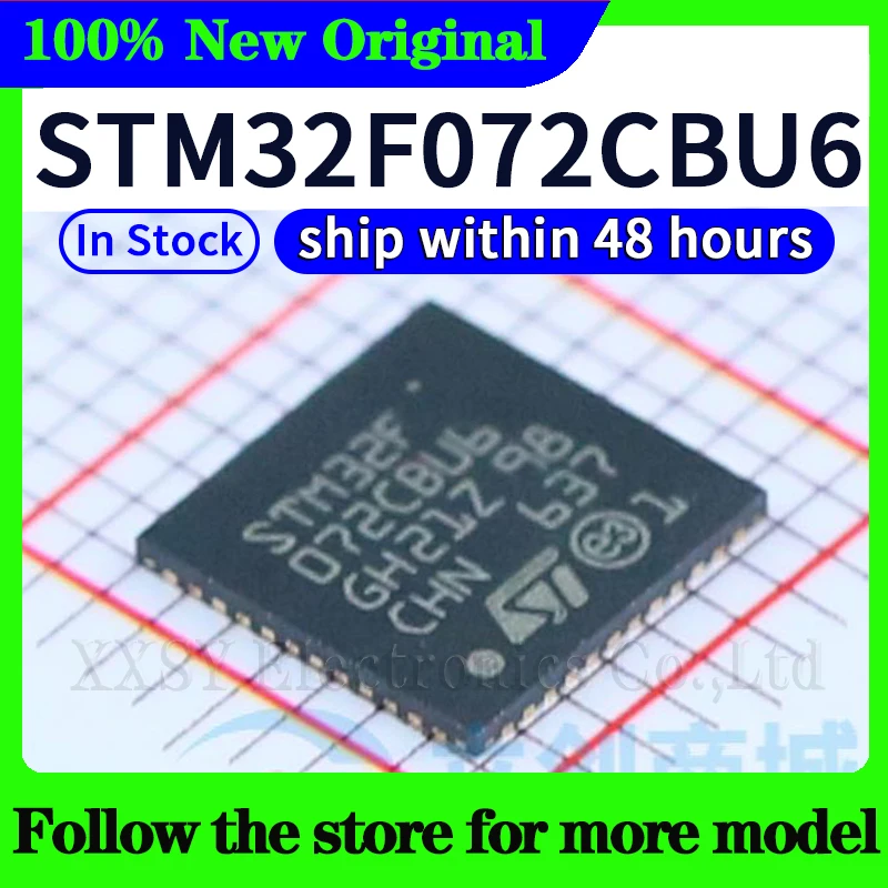 STM32F072C8T6 STM32F072CBT6 STM32F072CBU6 STM32F072RBT6 STM32F072R8T6 STM32F072C8U6 STM32F072VBT6 High quality New