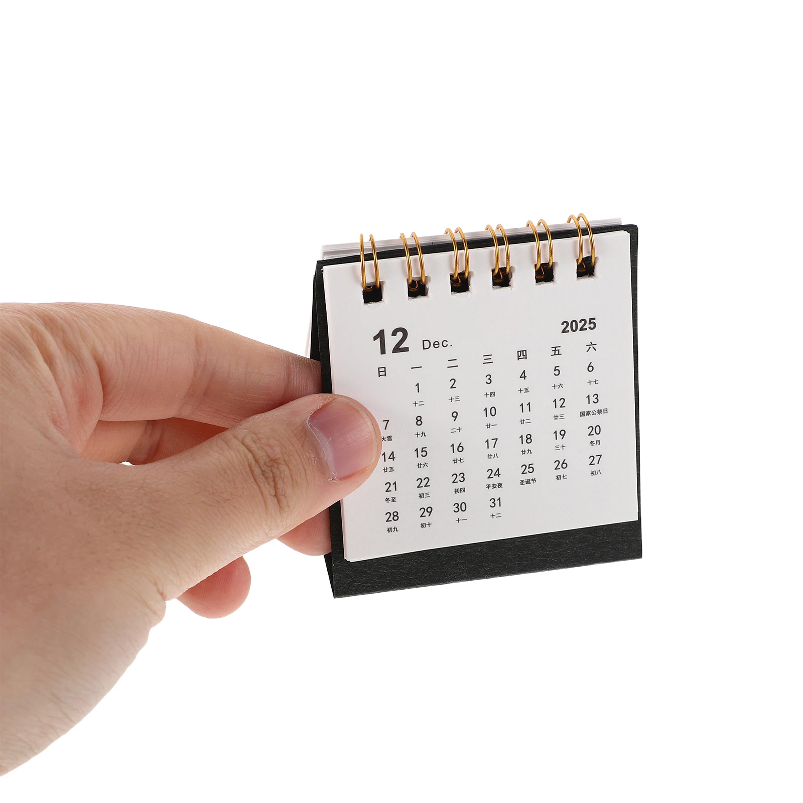 

Mini Desk Calendar 2026 Compact Standing Daily Schedule Planner Portable Small Desktop Calendar Ornament