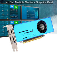 SONGREY Multi-monitor Graphics Card GT730 4 HDMI Video Card Multi Screen Splicing  2GB GDDR5