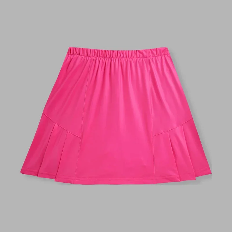 Women Girl Skort Sport Badminton Pantskirt Wear Skirt Pleated Pants 2 In 1 Shorts Running Golf Tennis Skirt Cheerleaders Clothe