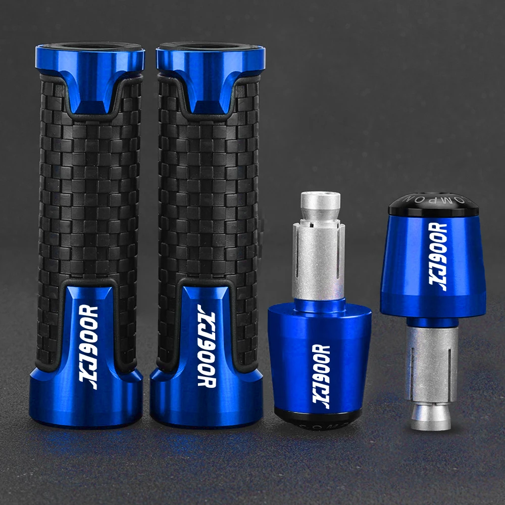 

Motorcycles accessories 7/8" 22MM Handlebar Grips Handle Bar Cap End Plugs For YAMAHA XJ900R XJ900 R XJ 900R SECA 1983 1984