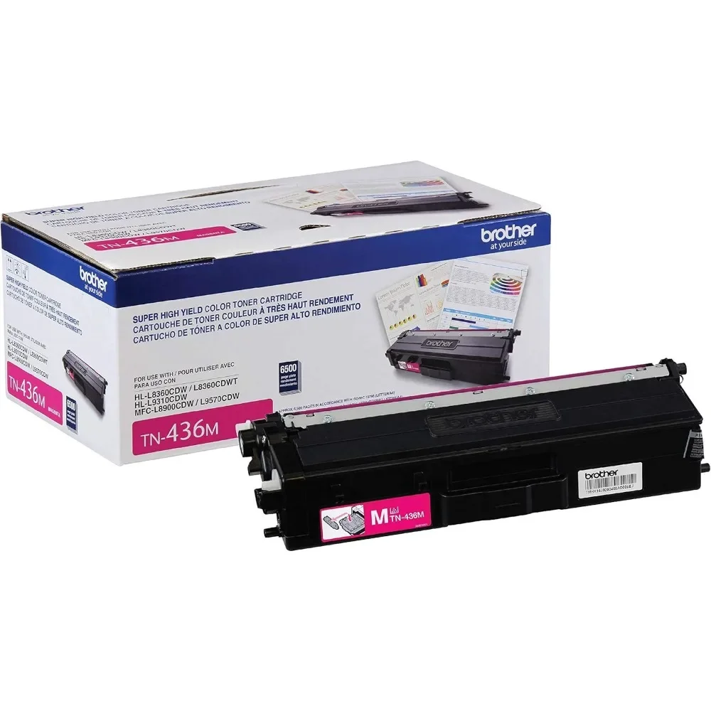 TN-436 Super High Yield Toner Cartridge Set (6,500 Yield)