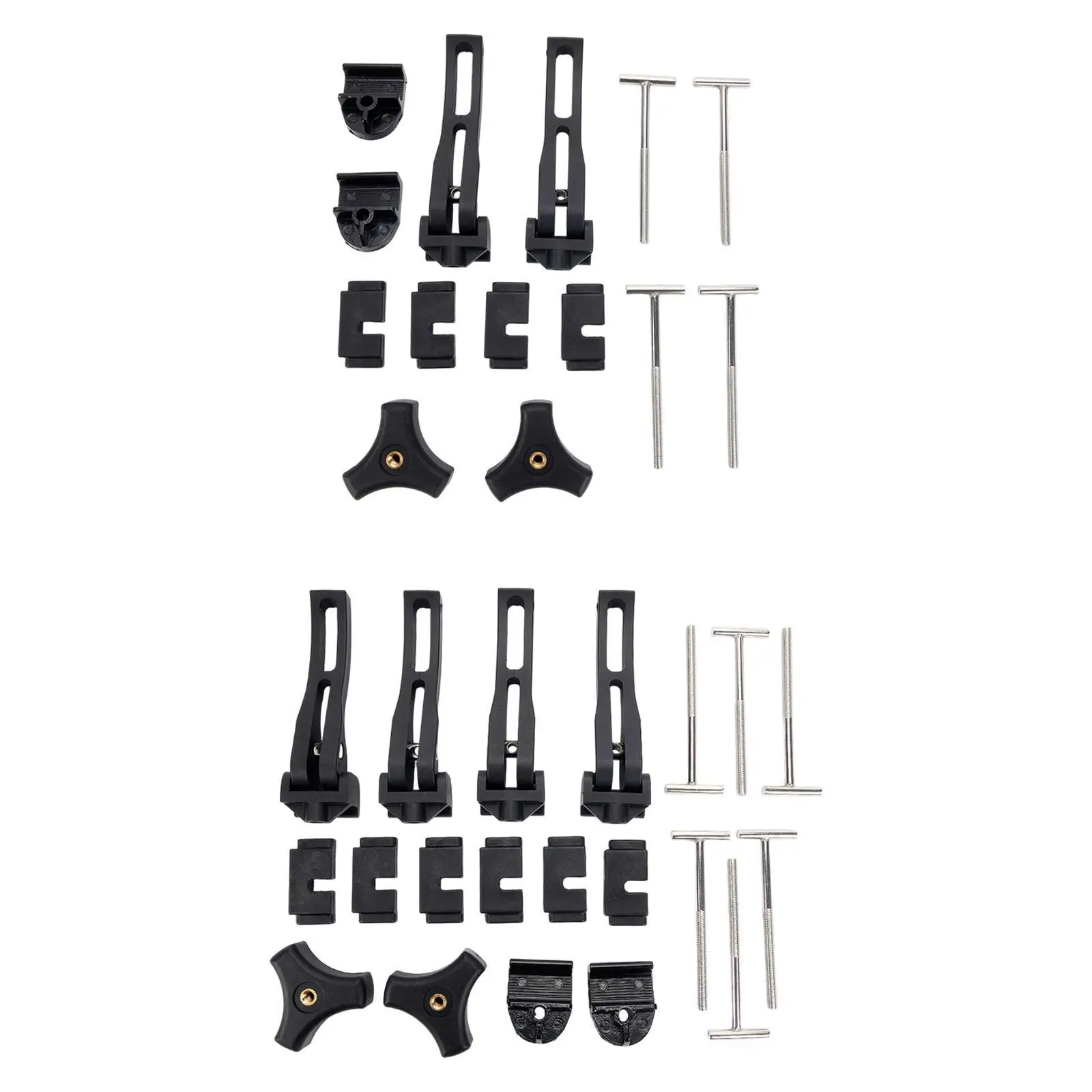 

Универсальный комплект креплений для крышки кузова: прочные зажимы, устойчивые к ржавчине, для грузового отсека