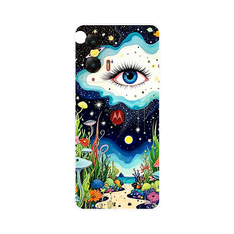 For Motorola G Stylus 5G 2024 Case Soft Silicone Poker Wolf Fashion Back Cover for Motorola Moto G Stylus 5G 2024 Cases