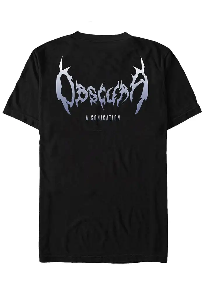 Obscura - A Sonication Cover - T-Shirt unisex cotton tee