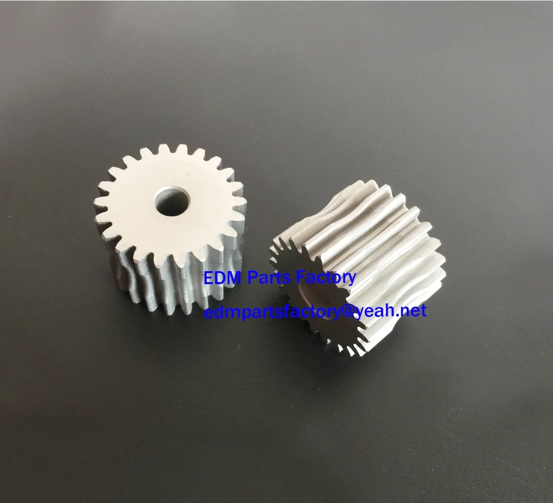 

(1pc) 100446365 edm Gear for wire disposal Ø35.6x28t for ROBOFIL 190,290,300,310 Crimp gear wheel edm spare parts 100.446.365