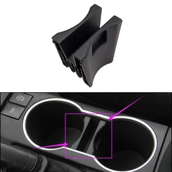 Car Center Console Cup Bottle Insert Divider Holder Fit for Toyota Corolla Levin 2014 2015 2016 2017 2018 Black ABS