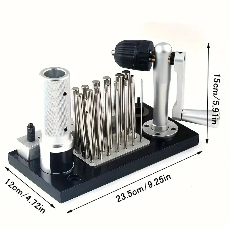전문 스테인리스 철사 드로잉 머신, 수동 점프 링 메이커 머신, 쥬얼리 제작자용 액세서리 20 개