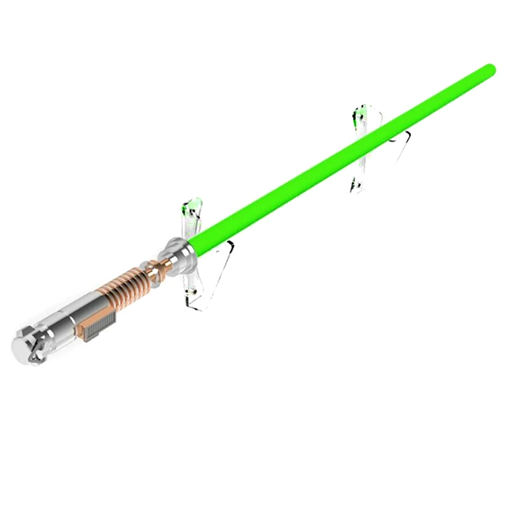 Supporto per espositore in acrilico Lightsaber per la raccolta staffa a parete dispp acrilico trasparente