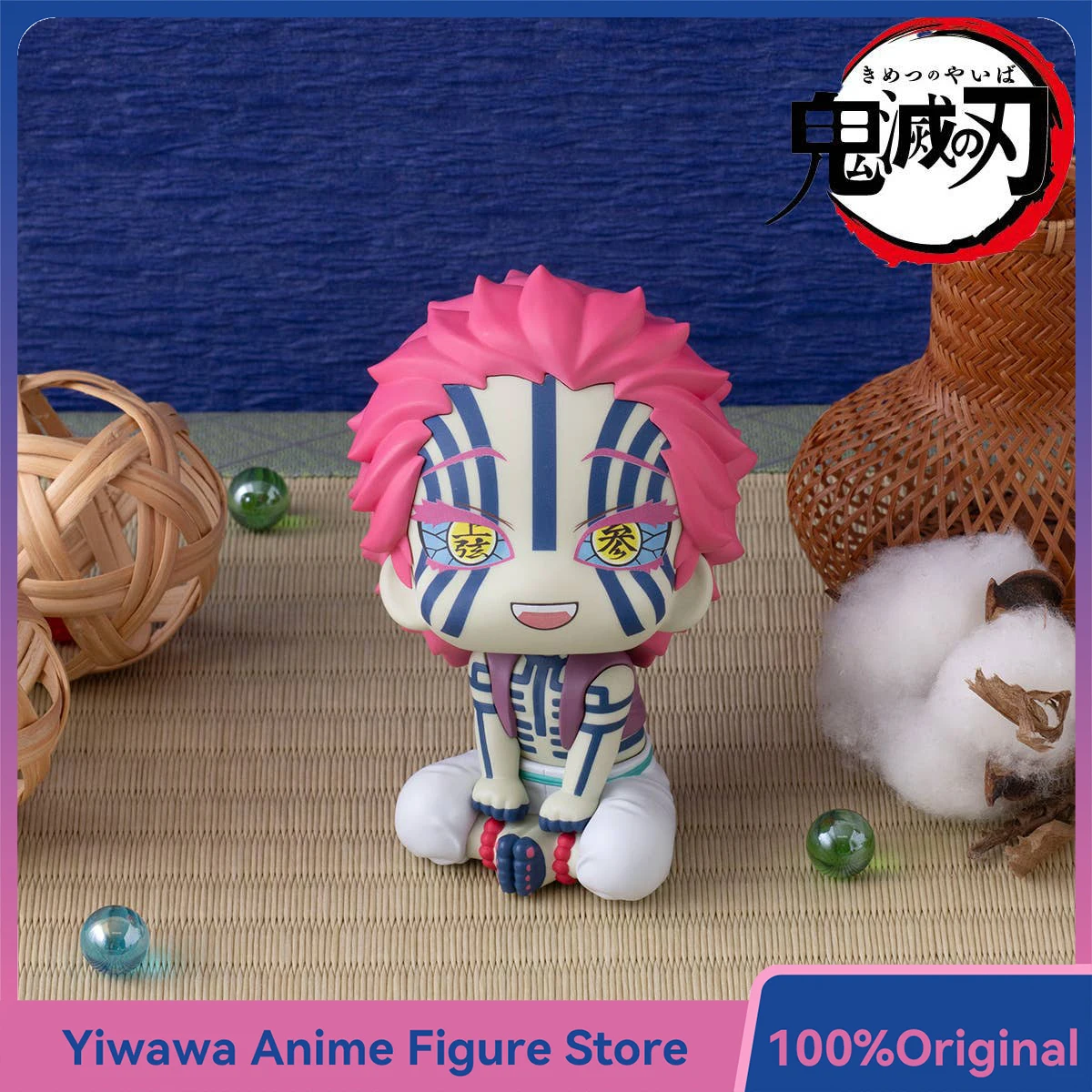 

Новейшие Megahouse Look Up Demon Slayer Akaza, полные аниме-фигурки, оригинальные милые куклы, украшения, изысканная коллекционная модель, игрушки