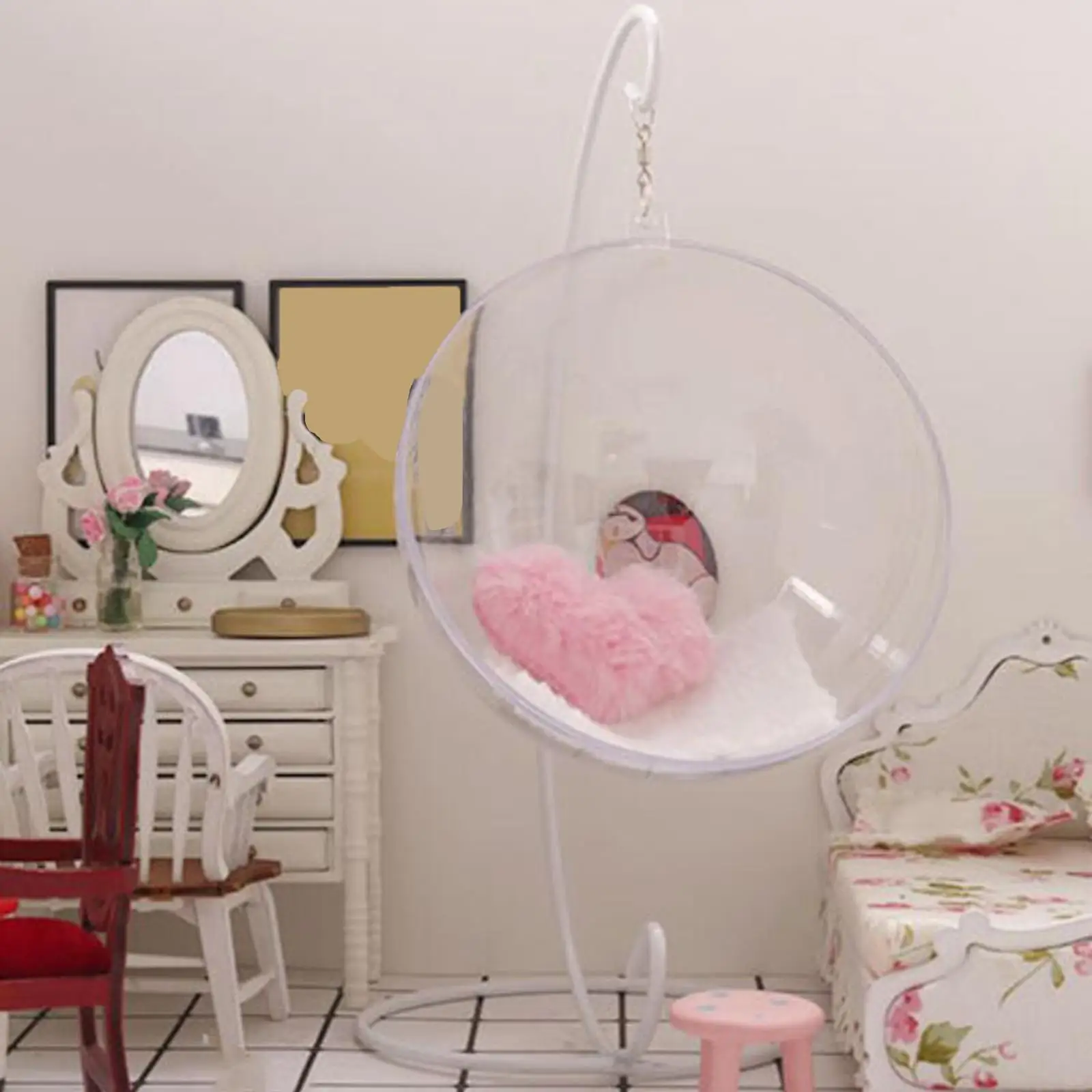 Miniature Swing 1:12 1/12 Handmade 1:6 1/6 for Ages Teenagers