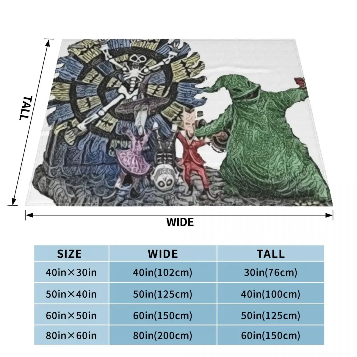 oogie boogie crew Throw Blanket Soft Beds Luxury Throw Large Soft Blankets