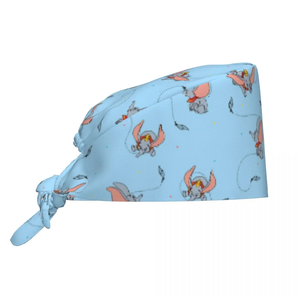 

Дышащая рабочая кепка для кормления на заказ Dumbo, хирургические шапочки для скраба, медицинская кепка для медсестры, анимированные музыкальные рабочие скрабы, шапка, медицинская хирургическая кепка