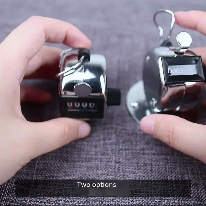 TallyTrack Pro Counter - Penghitung Mekanis Baja Tahan Karat untuk Pemantauan Aliran Orang