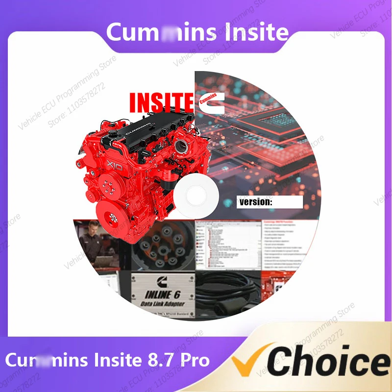 

Cum-mins Insite 8.7 Pro INLINE 6 Engine Fault Code Symptom Based Diagnostics Parameter Feature Adjustment Reflash ECU Data -30%