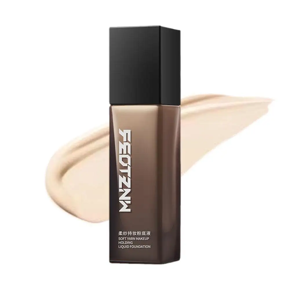 Vrouwen Vloeibare Foundation Make-Up Natuurlijke Witte Langwear Dekking Volledige Concealer Hydraterende Waterdichte Vloeibare Foundation Face C I7a0