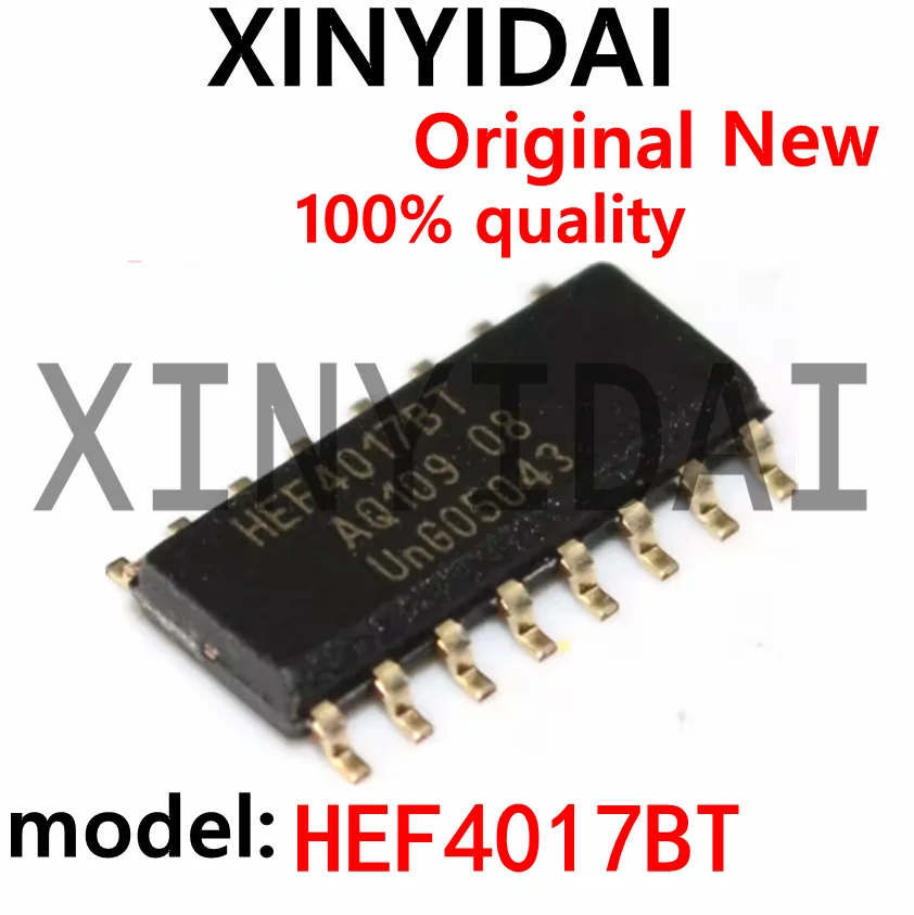 10PCS HEF4017BT HCF4017 CD4017 HEF4017 SOP-16 In Stock