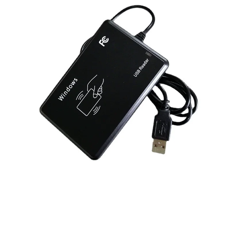 RFID 125Khz 13.56Mhz 카드 리더기, USB 인터페이스 HID-USB, 가상 직렬 포트