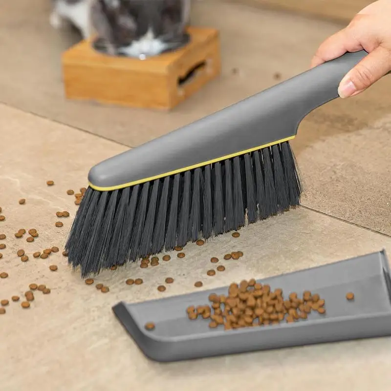 Small Cleaning Broom Dustpan Set Garbage SweeperMini Brush Small Broom Dustpan Kit For Kitchen Tabletop Household Cleaning tool