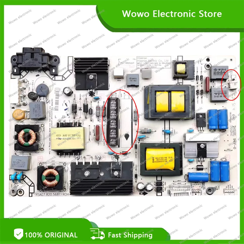 power board for LTDN50K220WTEU 43H7C HLL-4855WF RSAG7.820.5687 40K3300UW HLL-4855WW CQC13134095636 50K320 50CU6000 43H6D