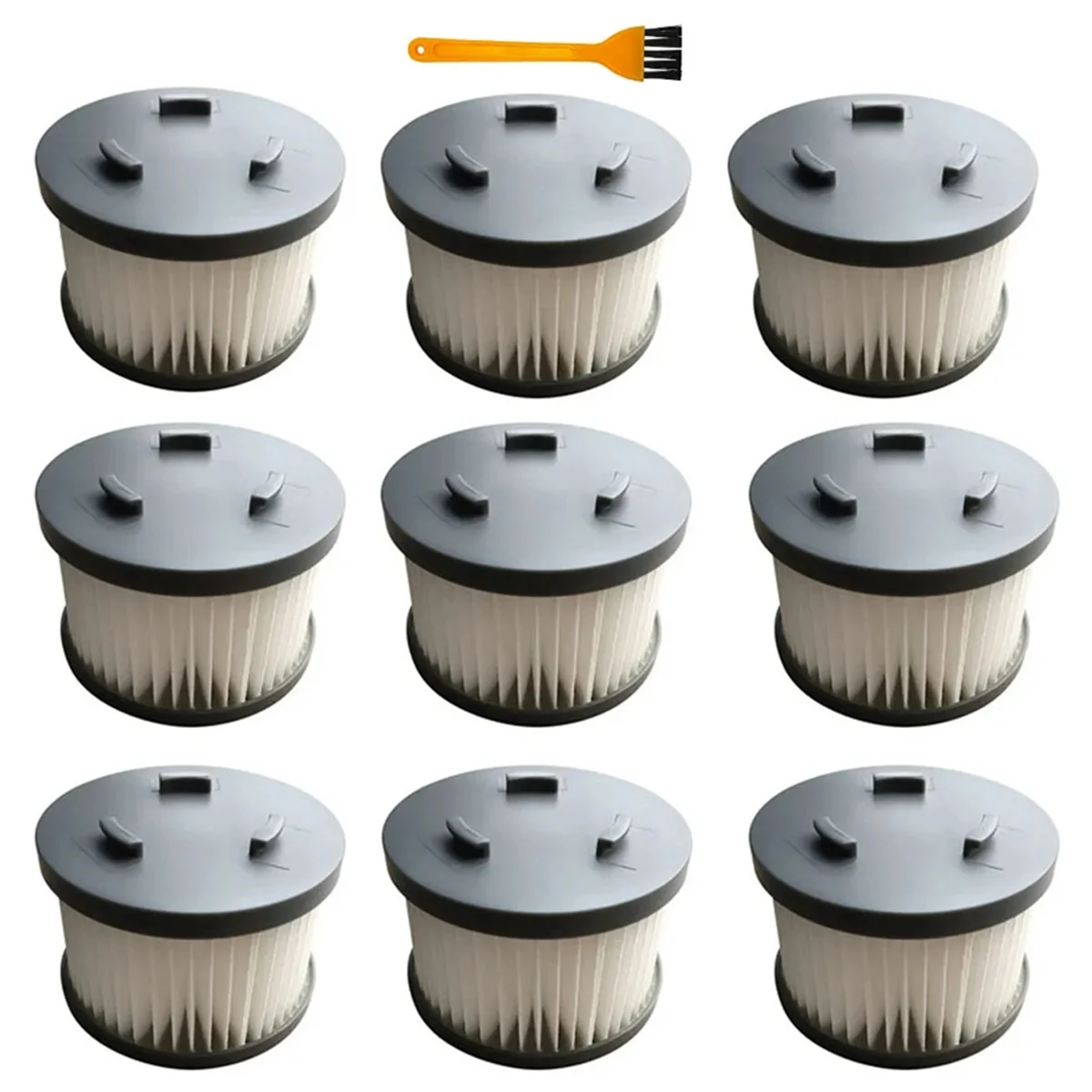 

10PCS Replacement Spare Parts for Jimmy H8 / H8 Pro Vacuum Cleaner Accessories HEPA Filter Household Cleaning with Brush