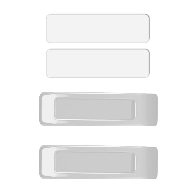 Set 2 maniglie autoadesive da incollare su maniglie per mobili in PP per ante armadi Dropship