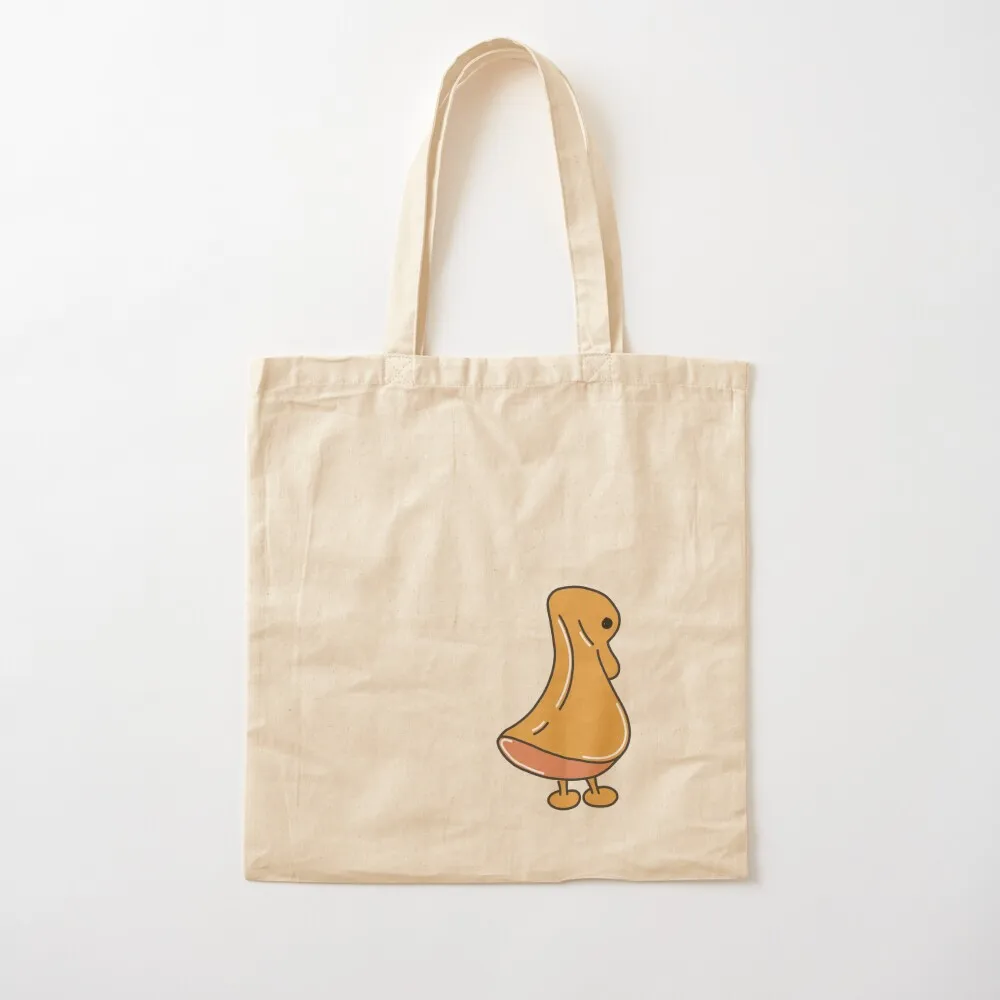 

Shy Duck in Orange Tote Bag Eco bag tote bag men's Canvas Tote