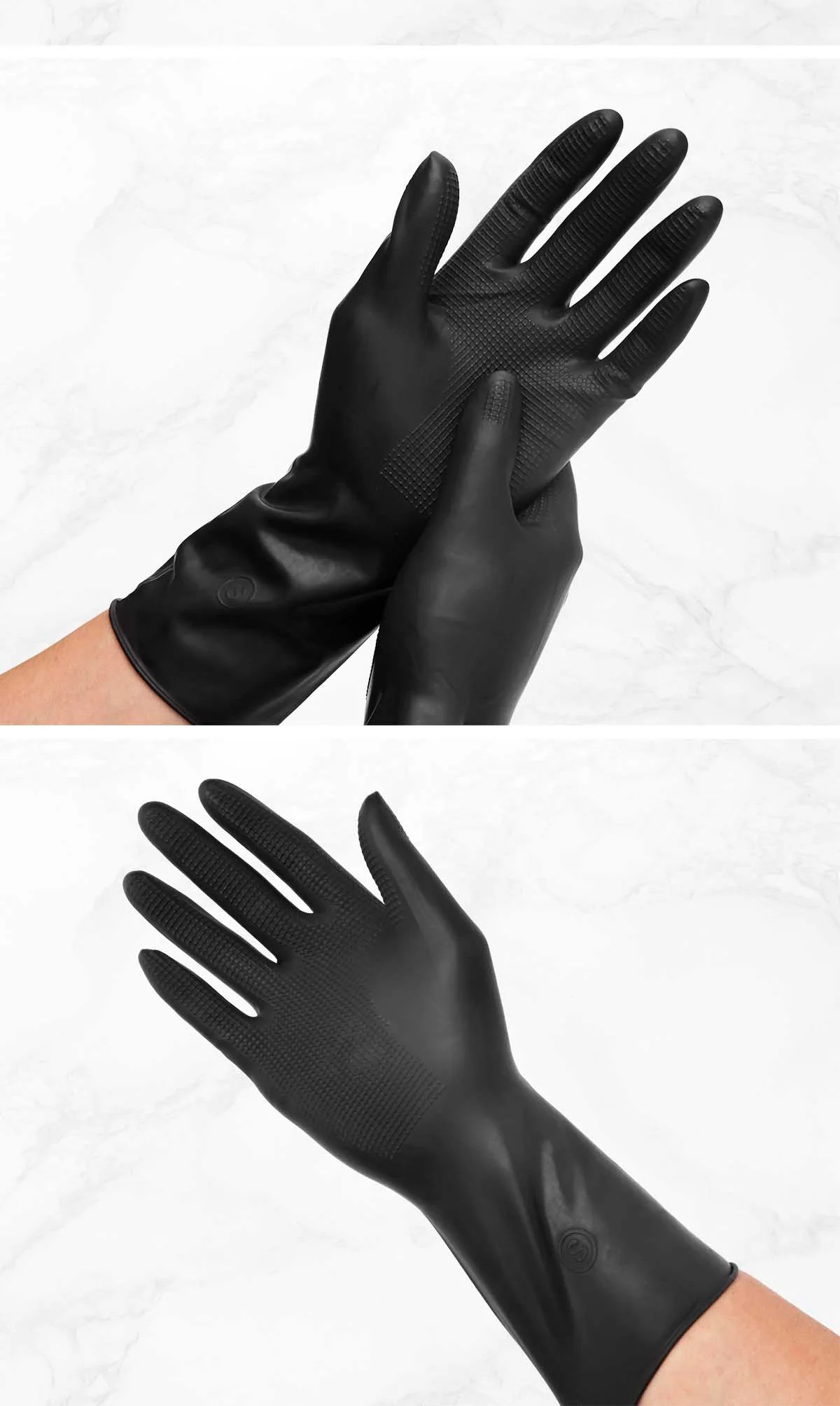 Hitzebeständige Handschuhe für Friseursalons, wiederverwendbar, dickeres Haar, zum Färben von Gummihandschuhen, Zubehör für Friseurbedarf – Detail 10