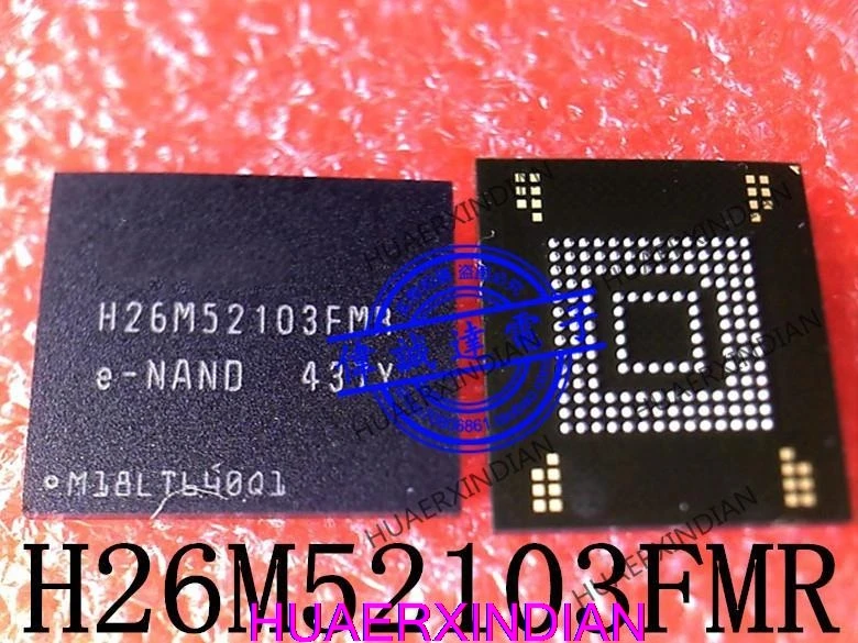 

H26M52103FMRe-NAND H26M52103FMR FBGA153 Оригинальный Новый