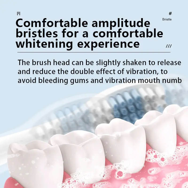 Electric Teeth Cleaner Sonic Toothbrush Dental Scaler Rechargeable Dental Calculus Stains Tartar Plaque Remover Teeth Whitening