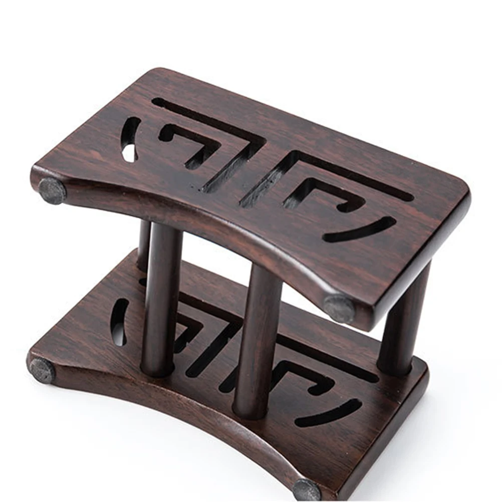 

7Pcs Wooden Round Tea Cup Coasters Food Safe Protective Coating Raised Condensation Catcher Kitchen Dining Accessories